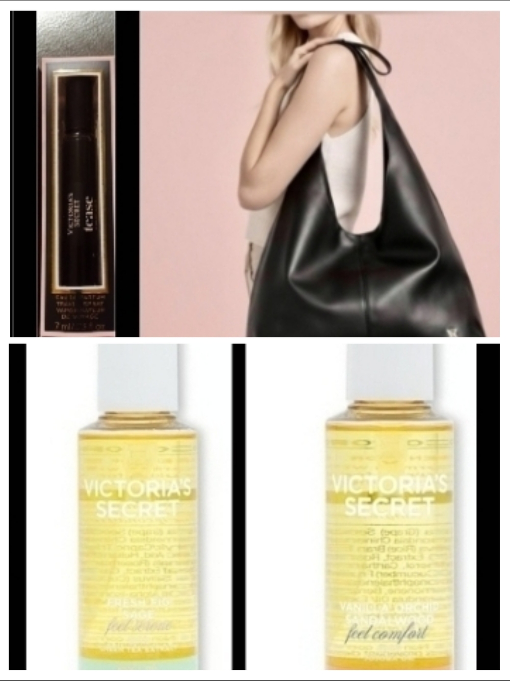 Victoria's Secret Travel Bundle - Free Bath & Body Works Room Freshener Included